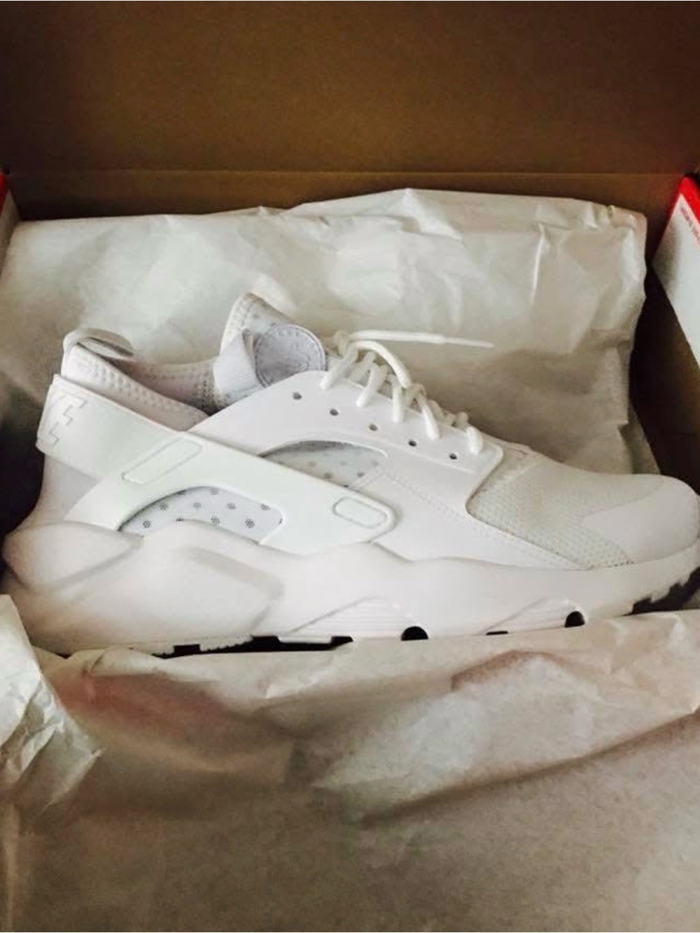 All-White Athletic Sneakers